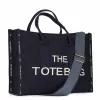 Keten Kumaş The Tote Bag - Lacivert