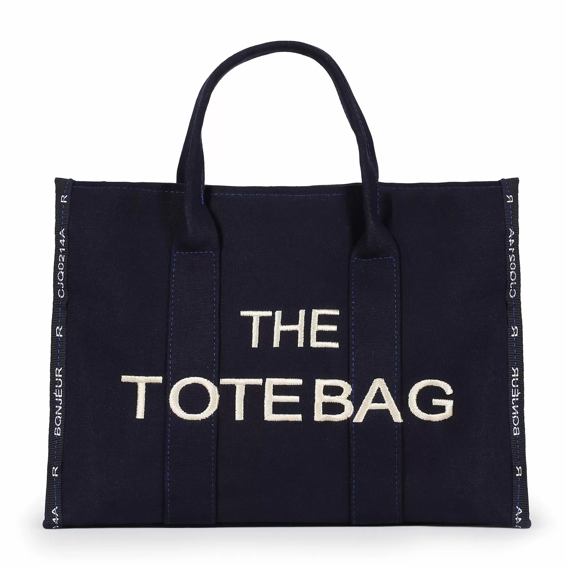 Keten Kumaş The Tote Bag - Lacivert